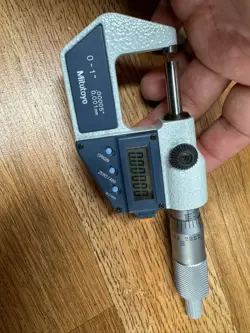 NICE MITUTOYO DIGITAL MICROMETER 0 - 1 