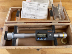 MITUTOYO 468-268 SERIES DIGIMATIC HOLTEST 3-POINT INTERNAL MICROMETER  1.2-1.6