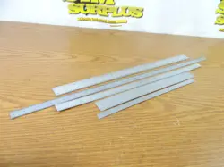 5 ASSORTED STEEL RULES 12