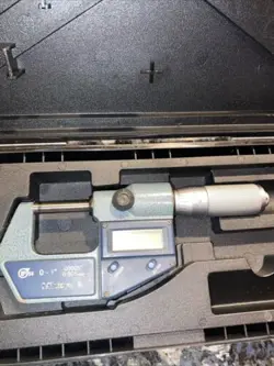 MITUTOYO 1” DIGITAL MICROMETER