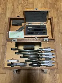 MITUTOYO JIS B 7502 MICROMETER MADE IN JAPAN USED FROM JAPAN