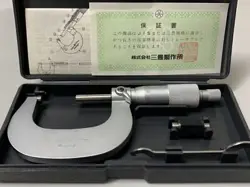 OUTSIDE MICROMETER MITUTOYO M210-50 101-104 WITH CASE