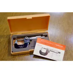 MITUTOYO OUTSIDE MICROMETER 193-101 OMM-25 RANGE 0-25MM 0.001MM FROM JAPAN