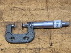 FLANGE DISC MICROMETER 0-1