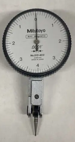 MITUTOYO 513-403 DIAL TEST INDICATOR, .008