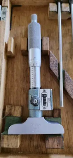 DIGIT MITUTOYO DEPTH MICROMETER DMC 2.5