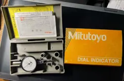 MITUTOYO 513-402 MACHINIST DIAL TEST INDICATOR .005