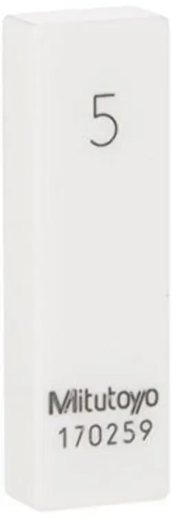 MITUTOYO RECTANGULAR GAUGE BLOCK CERAMIC CLASS 0 5MM 613615-02