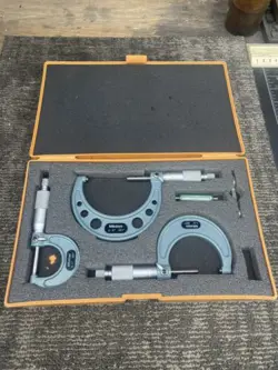 MITUTOYO MICROMETER SET OF 3 NO. 103-929