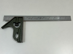 MITUTOYO 180-501 A GRADE COMBINATION SQUARE LEVEL TOOL HARDENED HEAD