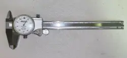 MITUTOYO DIAL CALIPER NO. 505-675 ORIGINAL ~ NO CASE READ