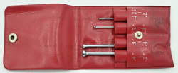 MITUTOYO 154-901 SMALL HOLE GAGES SET RANGE: 0.125 TO 0.5IN.