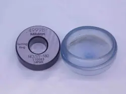 MITUTOYO .49998 MASTER PLAIN BORE RING GAGE ONSIZE 1/2 12.699 MM .5000 .500 .50
