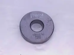 MITUTOYO .6498 MASTER PLAIN BORE RING GAGE .6500 16.5 SETTING NO. 177-182