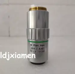 USED MITUTOYO M PLAN APO 20X 0.42 ∞ 0 F=200 OBJECTIVE LENS