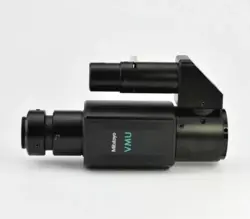 USED MITUTOYO VMU-V BRIGHT FIELD VIDEO MICROSCOPE 378-505