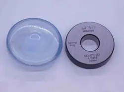 MITUTOYO .64997 MASTER PLAIN BORE RING GAGE .6563 -.0063 21/32 16.509 MM 177-182