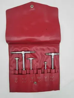 MITUTOYO TELESCOPING GAGES 155-903 5 PIECE SET