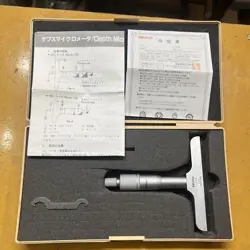 MITUTOYO DEPTH MICROMETER DMS100-25 JAPAN