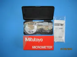 MITUTOYO MICROMETER SPHERICAL ANVIL # 115-253