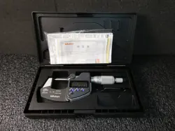 MITUTOYO DIGITAL MICROMETER MODEL 342-371 CRIMP HEIGHT 0-.8