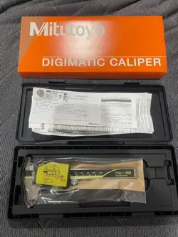MITUTOYO CD-10AX (500-150-30) DIGITAL CALIPER DATA OUTPUT TERMINAL UNUSED /JAPAN