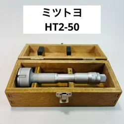 HALL TEST MITUTOYO NO.368-739 HT2-50 ALMOST UNUSED, WOODEN BOX INCLUDED FROM JP