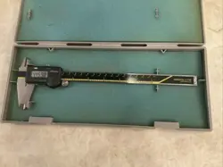 MITUTOYO CD-8” C 500-97 ABSOLUTE DIGIMATIC DIGITAL CALIPER EX COND JAPAN