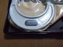 STANDARD OUTSIDE MICROMETER MEASUREMENT RANGE (MM) 25-50MITUTOYO JAPAN