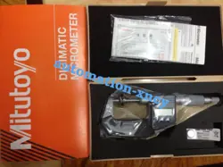 1 PCS MITUTOYO 323-250-30 DISK MICROMETER 0-25MM  DIGITAL DISPLAY  MICROMETER