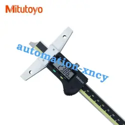 1 PCS MITUTOYO 571-202-30  0-200MM0.01 DIGITAL DEPTH VERNIER CALIPER