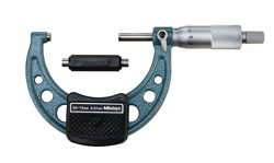MITUTOYO 103-140-10 OUTSIDE MICROMETER, 75-100MM RANGE 0.01MM GRADUATION,