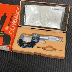 NOS MITUTOYO NO. 159-211 COMBIMIKE DIGITAL MICROMETER (BT)