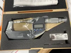 MITUTOYO 422-330 DIGIMATIC BLADE MICROMETER, 0-1
