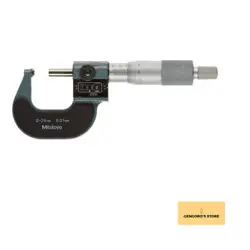 MITUTOYO 295-115 SPHERICAL FACE MICROMETER  MECHANICAL COUNTER MODEL  RA