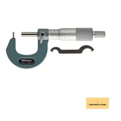 MITUTOYO 115-302 TUBE MICROMETER  CYLINDRICAL ANVIL  RATCHET STOP  0-25M