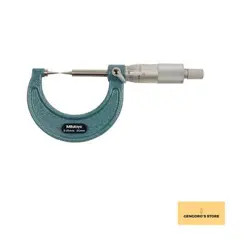 MITUTOYO 112-153 POINT MICROMETER  RATCHET STOP  0-25MM RANGE  0.01MM GR