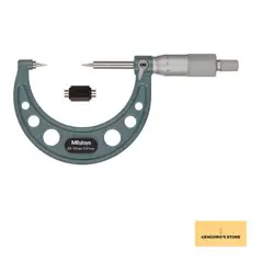 MITUTOYO 112-154 POINT MICROMETER  RATCHET STOP  25-50MM RANGE  0.01MM G