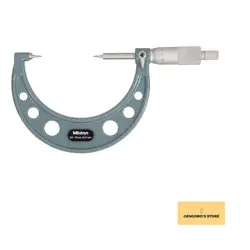 MITUTOYO 112-156 POINT MICROMETER  RATCHET STOP  75-100MM RANGE  0.01MM