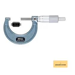 MITUTOYO 103-152 OUTSIDE MICROMETER  BAKED-ENAMEL FINISH  RATCHET STOP