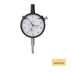 MITUTOYO 2046S  0.01MM X 10MM DIAL INDICATOR  0-100  LUG BACK  SERIES 2