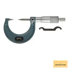 MITUTOYO 112-201 POINT MICROMETER  RATCHET STOP  0-25MM RANGE  0.01MM GR