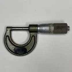 MITUTOYO PRECISION MICROMETER 0-1