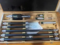 MITUTOYO 339-294 EXTENSION PIPE DIGIMATIC TUBULAR INSIDE MICROMETER TESTED