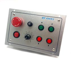 MITUTOYO MV-600N2 CONTROL PANEL FOR WINTEK ELECTRIC PUSH/PULL GAUGE STAND