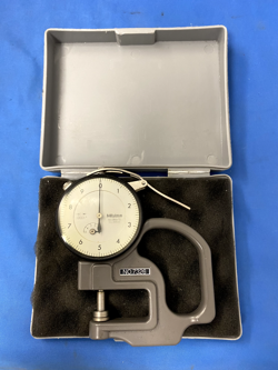 MITUTOYO DIAL THICKNESS GAGE # 7326 .0001''- .050 MADE IN JAPAN