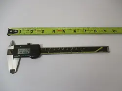 MITUTOYO # 500-1330 DIGIMATIC CALIPER TURNS ON ERRORS OUT NEEDS REPAIR