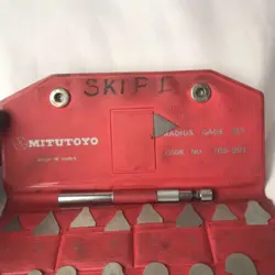 STEEL RADIUS GAGE