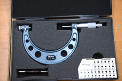 MITUTOYO 126-140 THREAD MICROMETER 3-4
