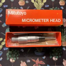 NEW MITUTOYO MHK-1”V MICROMETER HEAD 153-208 - SEALED IN BOX